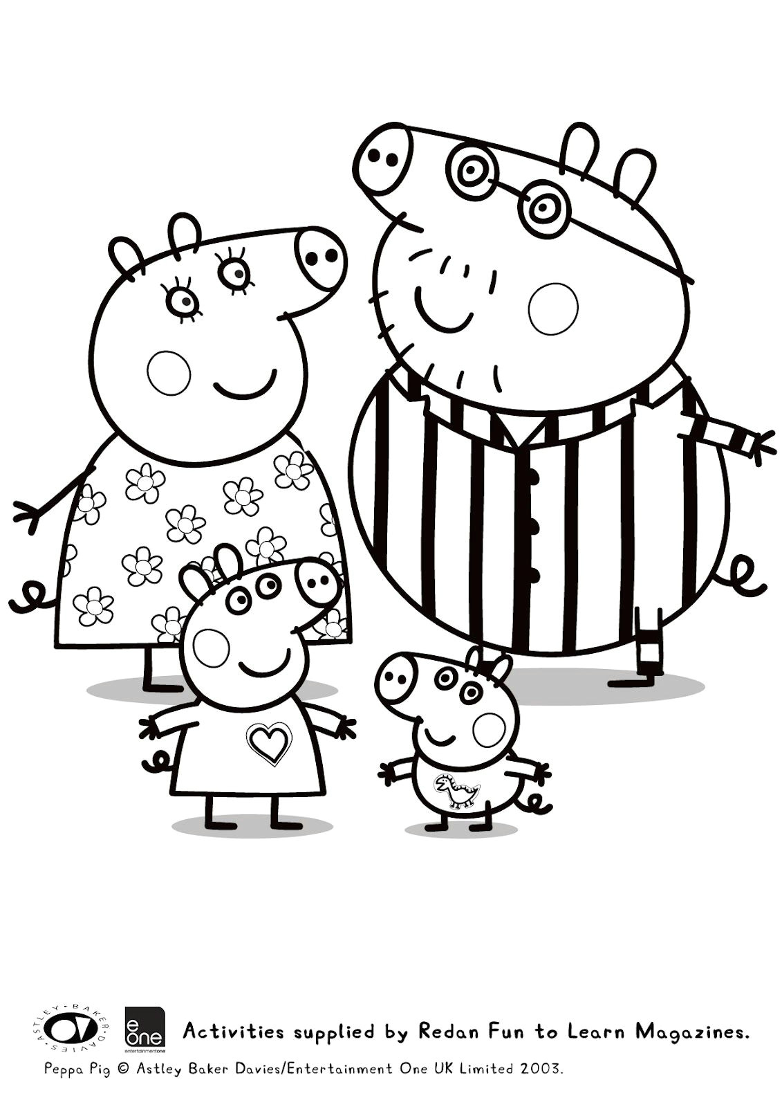 Peppa Pig 4 Eyes Drawing Guarda Tutti I Disegni Da Colorare Di Peppa Pig Www Bambinievacanze