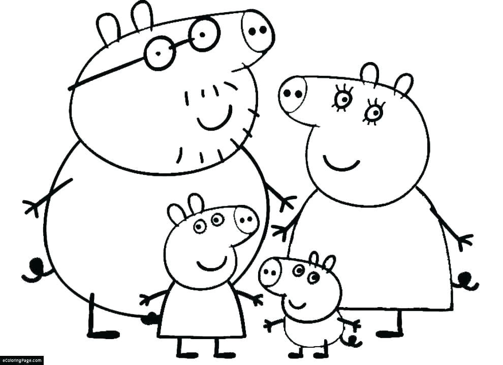 Peppa Pig 4 Eyes Drawing Peppa Pig Printable Coloring Pages Elegant Peppa Pig Coloring Pages