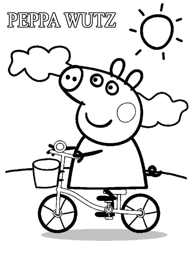 Peppa Pig Drawing 4 Eyes Malvorlagen Peppa Wutz Enna Peppa Pig Coloring Pages Peppa Pig