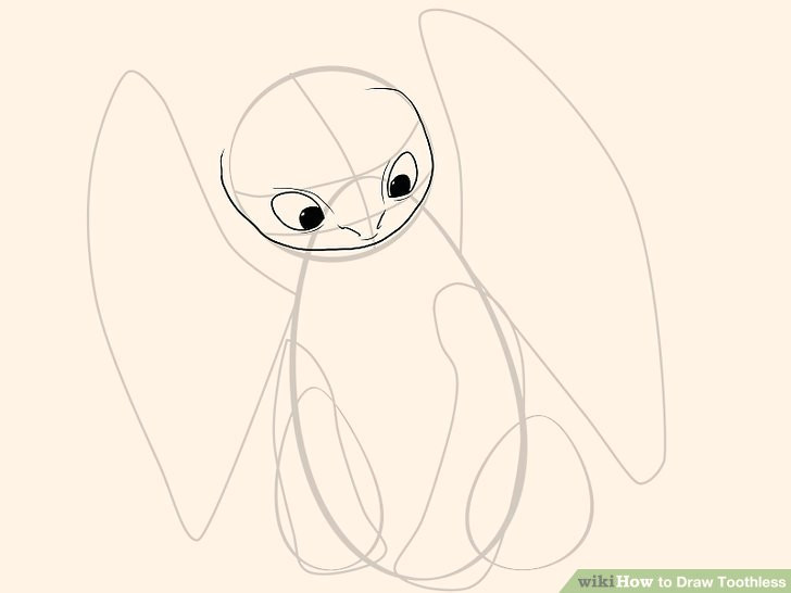 Pick 6 Drawing How to Draw toothless with Pictures Wikihow