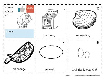 Pre K Drawing Activities Letter Oo A Week Of Pre K Practice Activities by Get Ready for