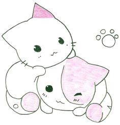 Pretty Drawing Of A Cat 2291 Best Cat Drawings Images