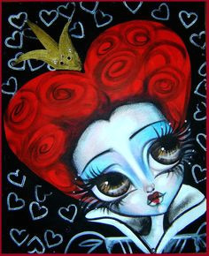 Q Of Hearts Drawing 265 Best Queen Of Hearts Images Queen Of Hearts Playing Card