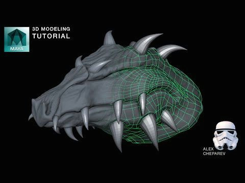 Quad Drawing Easy Zbrush to Maya to Zbrush Retopology and Uving with Quad Draw by