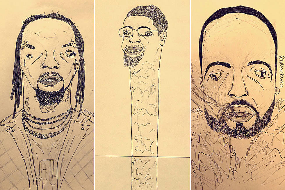 Quavo Cartoon Drawing Australian Artist S Hilarious Drawings Of Rappers are Going Viral Xxl