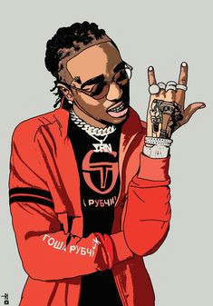 Quavo Cartoon Drawing Migos Family Guy Style Comikz Comedy Art Pinterest Art Dope