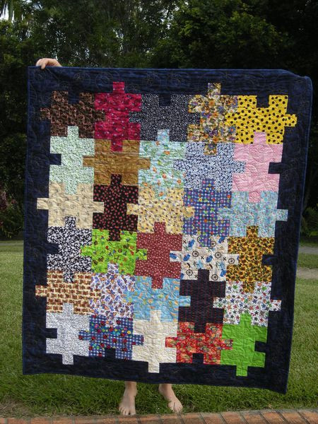 Quilt Drawing Easy Easy Jigsaw Puzzle Quilt Pattern
