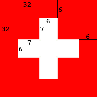 R Drawing Function Code Golf Draw the Swiss Flag Programming Puzzles Code Golf