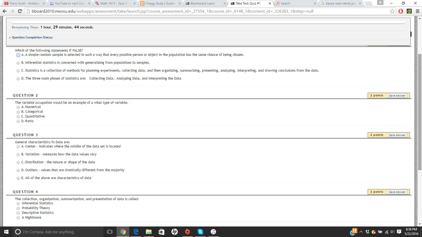 R Drawing Random Sample solved which Of the Following Statements if False R A