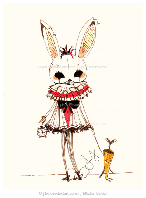Rabbit Drawing Tumblr Possible White Rabbit Tattoo Rabbit White Rabbits Rabbit