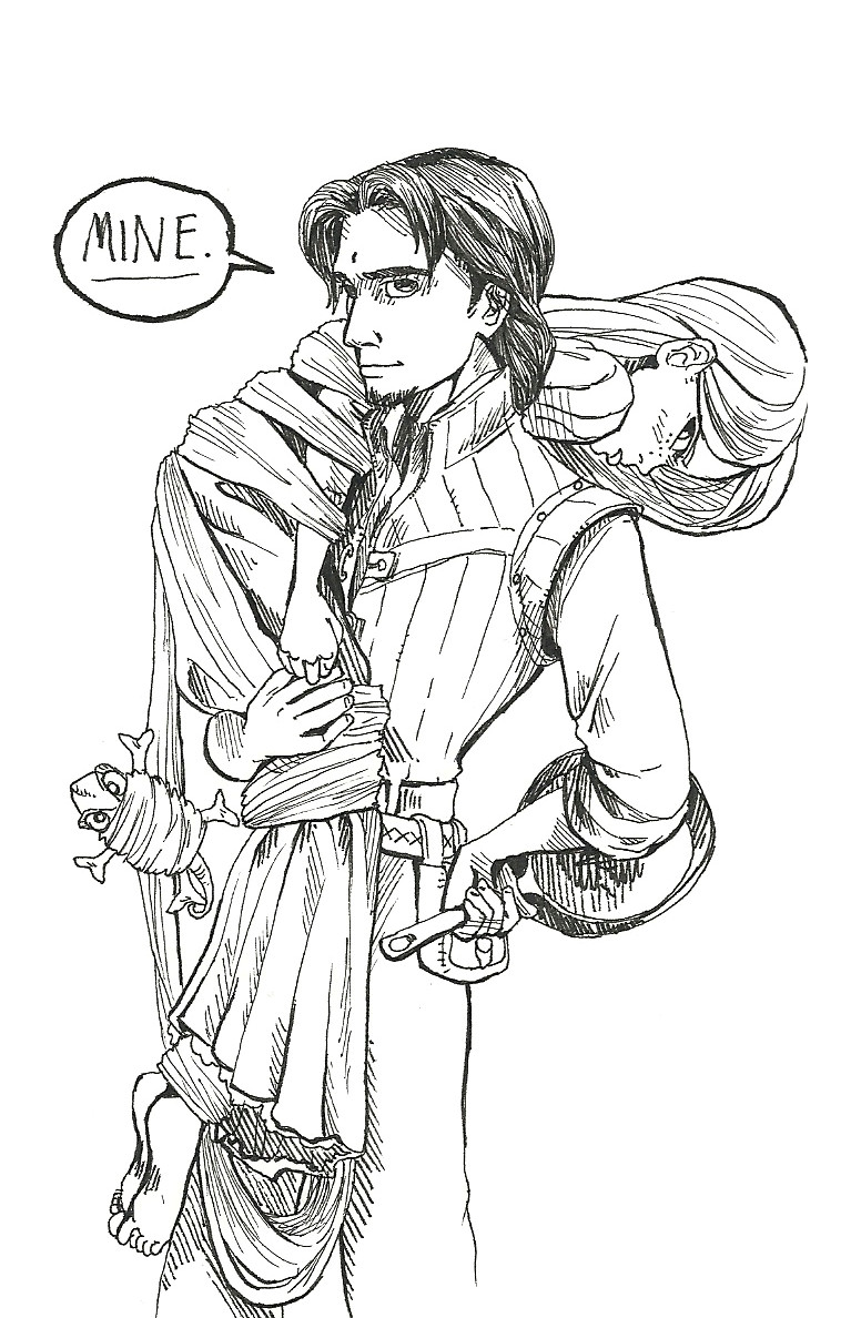 Rapunzel Drawing Tumblr Mine Flynn Rider and Rapunzel Tangled Ships Pinterest