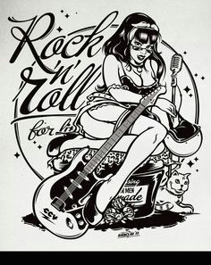 Rock N Roll Drawing Easy 383 Best Rockabilly Art Images In 2019 Poster Drawings Garage Art