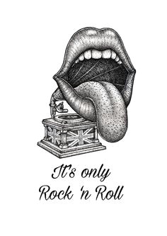 Rock N Roll Drawing Easy 53 Best Rock N Roll Tattoo Images Poster Skulls Ink
