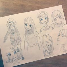 Ryo.k Drawings 169 Best Ryo Murata Images Character Design Sketches Draw