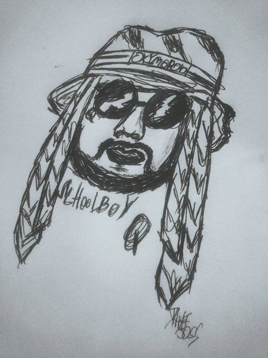 Schoolboy Q Drawing Dave Boss therealdaveboss On Pinterest