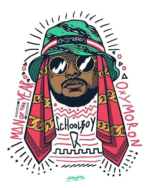 Schoolboy Q Drawing Pin by Harley Brigman On the Festive Life Pinterest Hip Hop Art