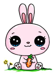 Simple Drawing Cute Rabbit 330 Best Cute Cartoon Drawings Images