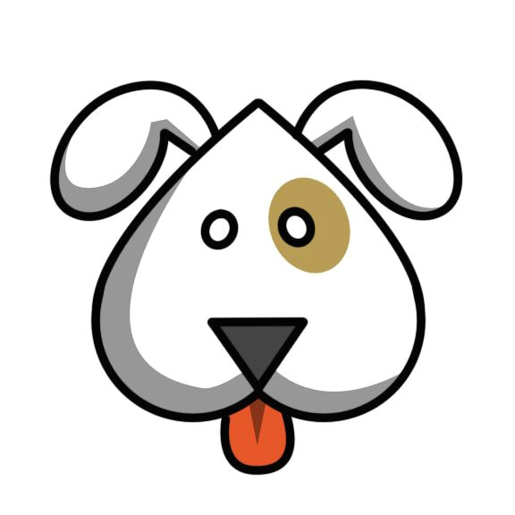Simple Drawing Of A Dog S Face How to Draw An Easy Cute Cartoon Dog Via Wikihow Com Tutor Cc