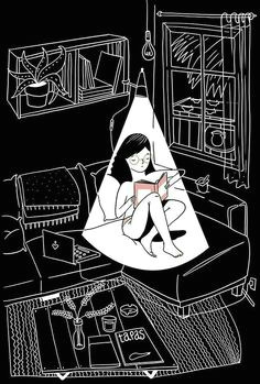 Simple Drawing Of A Girl Reading A Book 272 Best Reading Illustrations Images Illustrations Books to Read