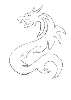 Simple Drawings Of Chinese Dragons How to Draw A Simple Dragon Head Step 8 Learn to Draw Drawings