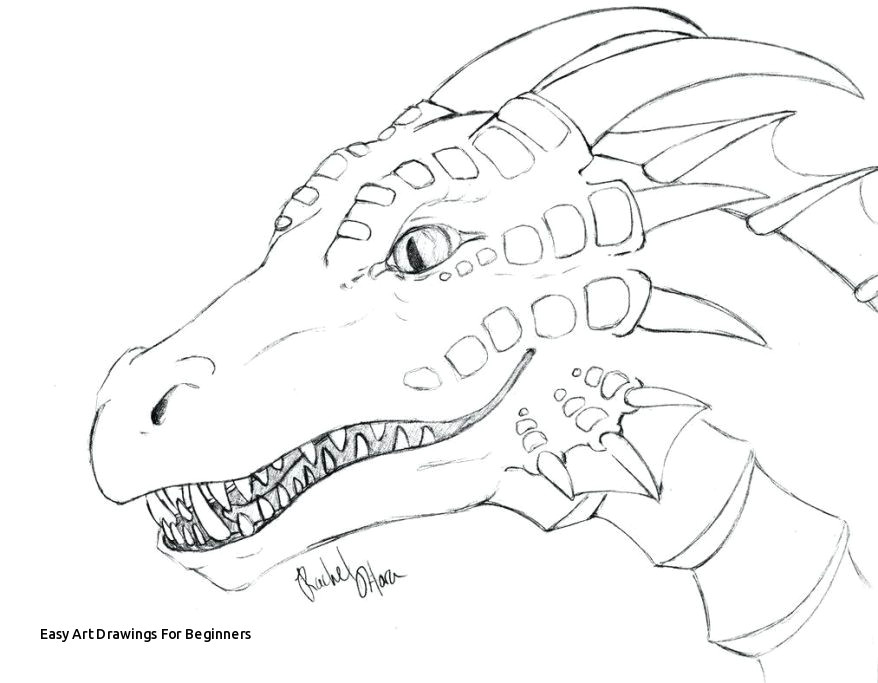 Simple Line Drawings Of Dragons Easy Art Drawings for Beginners Art Drawings for Beginners Media