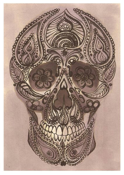 Skull Drawing Artists A Day Of the Dead Artist Hannah Scully A Sugar Skulls Day