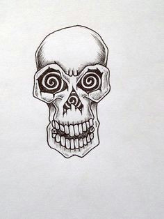 Skull Drawing Basic 35 Best Simple Skull Tattoos Images Drawings Skull Skull Tattoo