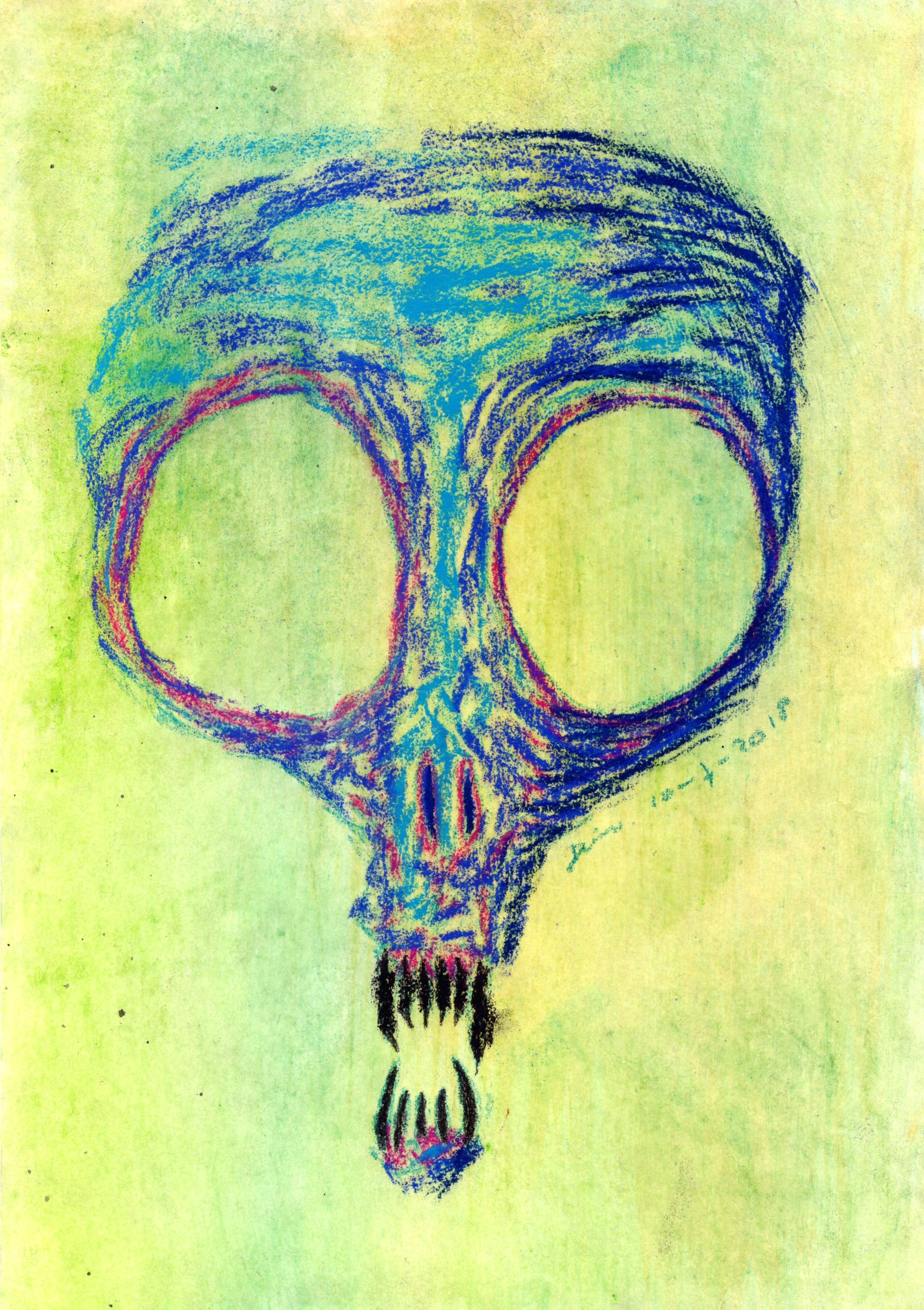 Skull Drawing Brain Acid Brain Monkey Darkvine Free Download Borrow and Streaming