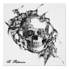 Skull Drawing butterfly 56 Best Sugar Skulls Images Skull Art Skull Tattoos Drawings