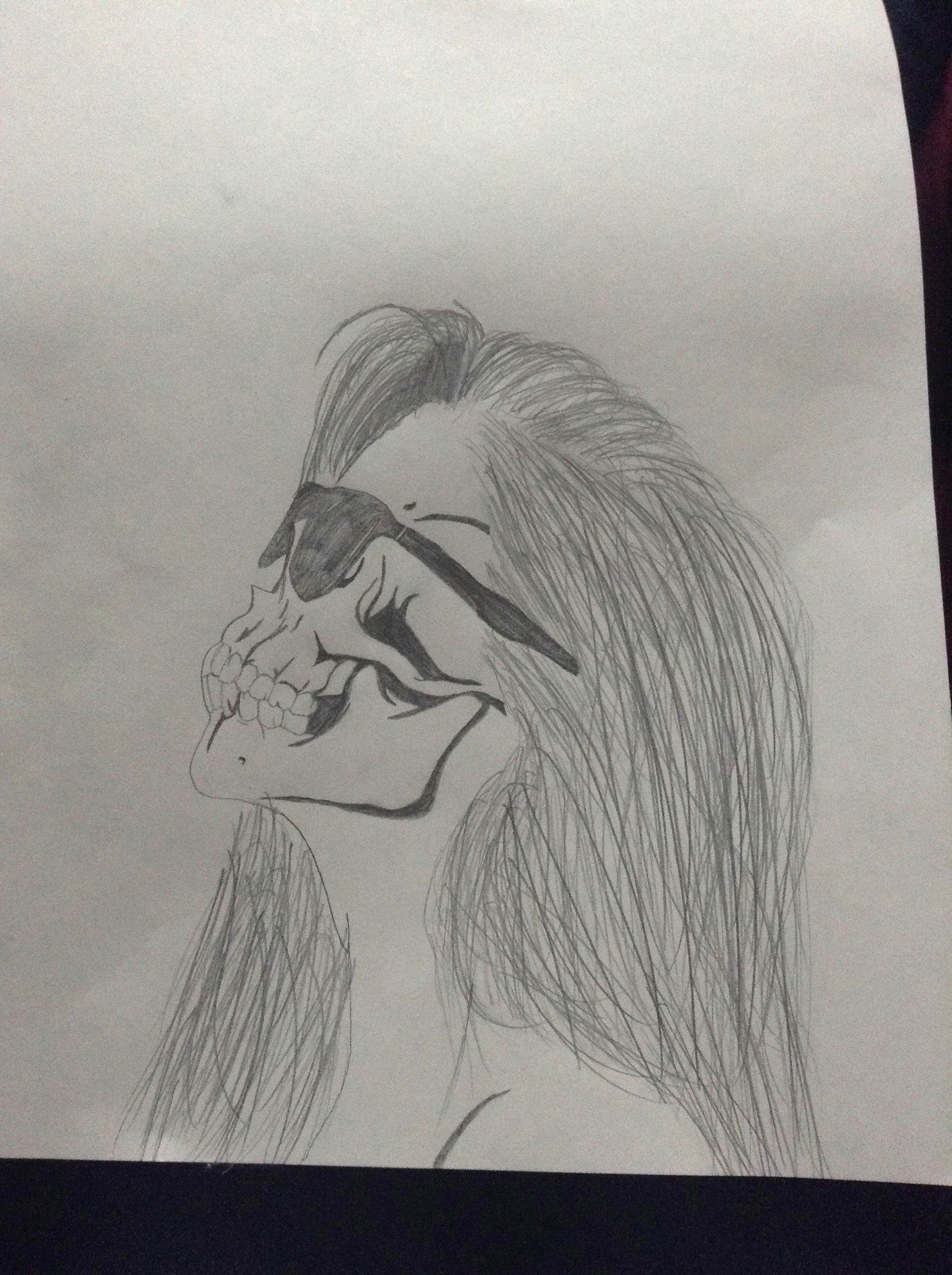 Skull Drawing by Artist My attempt at the Skull Drawing I Think I Did Pretty Well Sta N