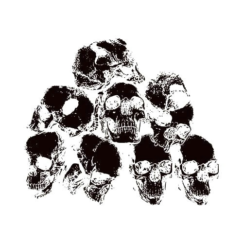 Skull Drawing by Wizard Od Skull Pile Clip Art Get Started at thatshirt