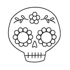 Skull Drawing Easy Dia De Los Muertos 97 Best Paper Cut Skeletons Skulls Images Day Of Dead Halloween