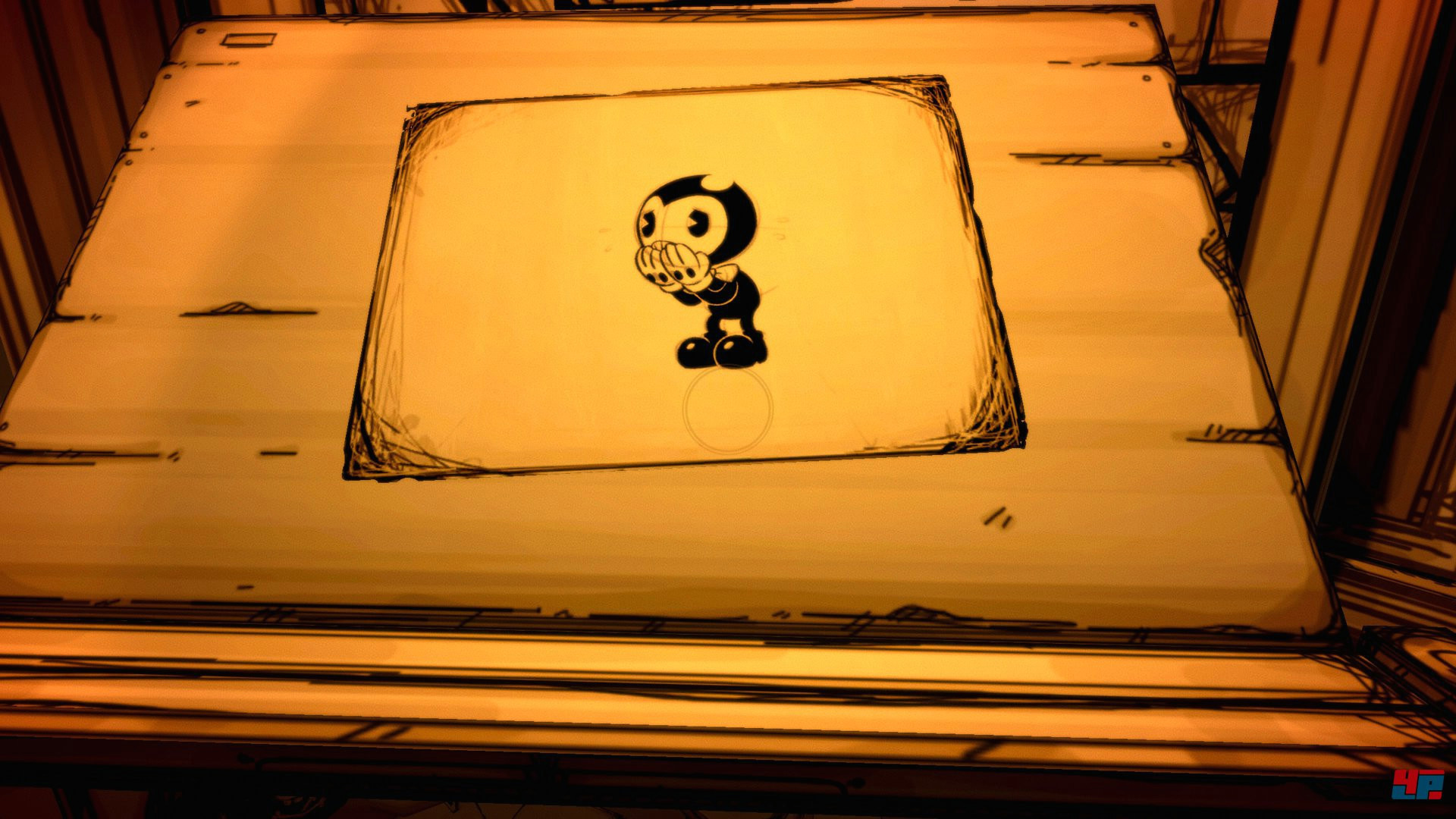 Skull Drawing Hd Screenshots Zu Bendy and the Ink Machine Alles Zum Action Spiel