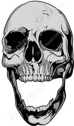 Skull Drawing Open Mouth 165628919 Skull with Wide Open Mouth Gettyimag by Johnhiggins5 Art