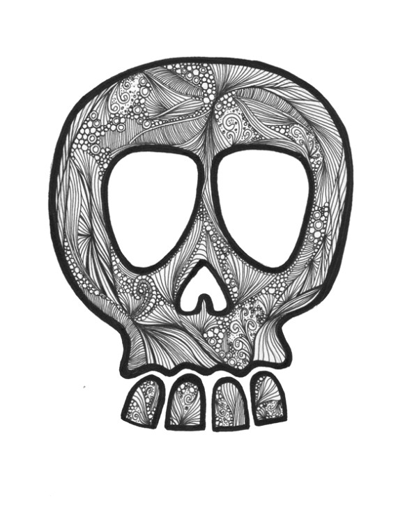 Skull Drawing Pattern Skull by Piia Myller Design Www Piiamyller Fi Drawings I Piia