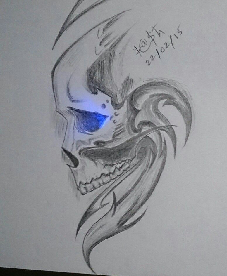 Skull Drawing Shading A Skull Tattoo Pencil Shading Made by Me D My Gallery In 2019