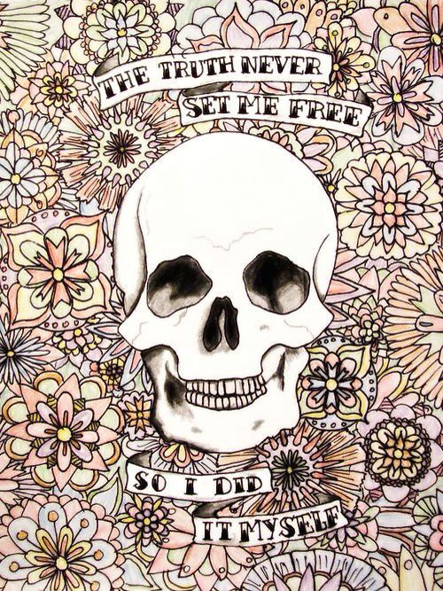 Skull Drawing Sharpie Lyrics From the Paramore song Careful Paramore Pinterest