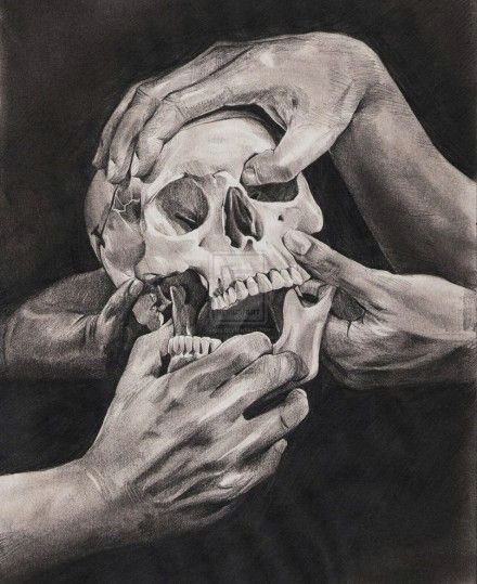 Skull Drawing Smoking Hands and Skull Skulls Pinterest Skull Skull Art and Drawings