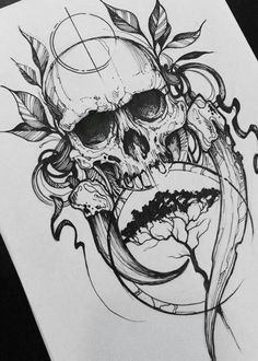 Skull Drawing Value Die 282 Besten Bilder Von Skulls Tattoo Skull Tattoos Awesome