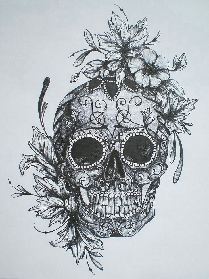 Skulls Tattoo Drawing Pin Od Poua A Vatea A Bianka Bi Na Nastenke A Draw Arta Tattoos