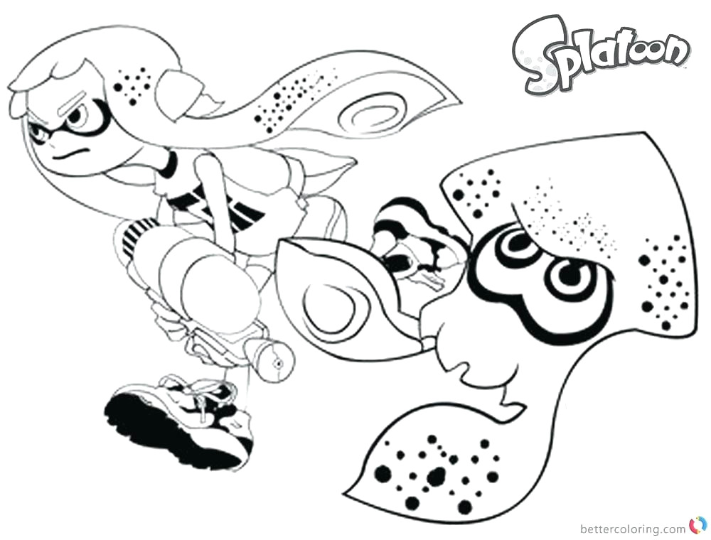 Splatoon 2 Easy Drawing Coloriage Magique Princesse Beau Coloriage Splatoon 2 Ldtta org