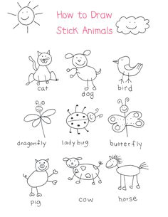 Stick Drawing Of A Cat 300 Best Guided Drawing Kindergarten Images In 2019 Art Classroom