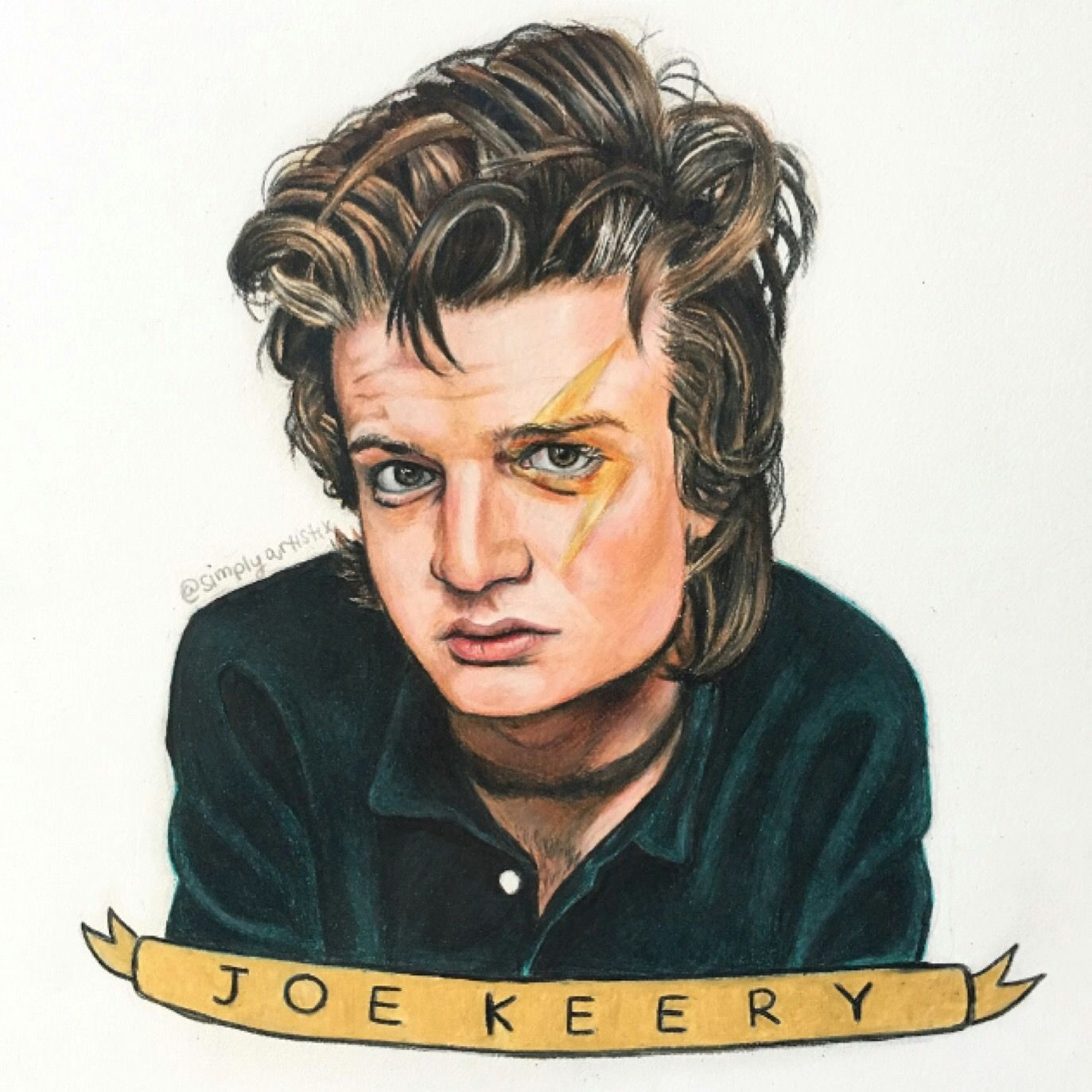 Stranger Things Drawing Will Joe Keery Drawing Joekeery Strangerthings Drawings Draw Art