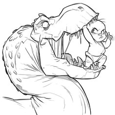 T Rex Drawing Cute 75 Best Trex Images Dinosaurs Caricatures Cartoon Dinosaur