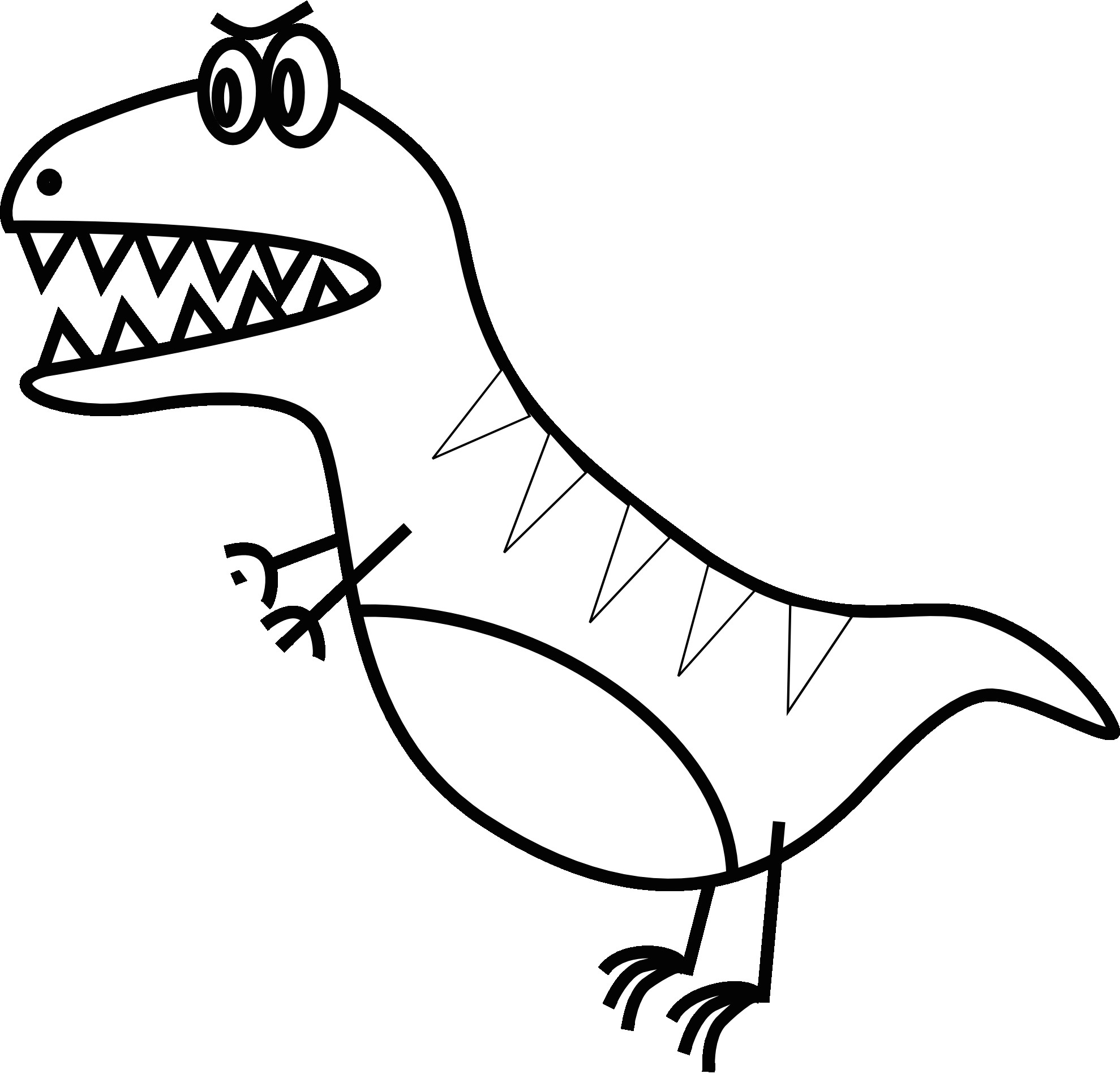 T Rex Drawings Easy Simple Drawings Dr Odd