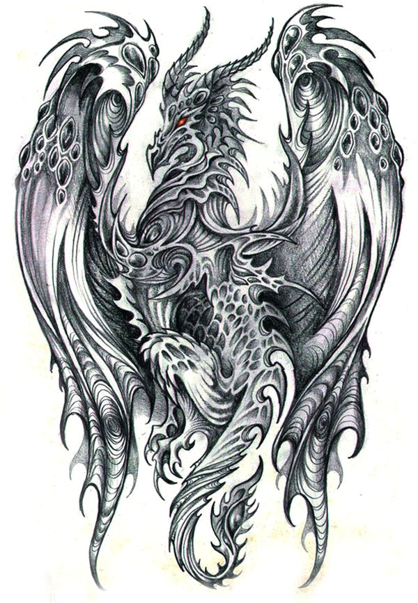 Tattoo Drawings Of Dragons Dragon Pencil Drawing Art In 2019 Drawings Dragon Dragon Art
