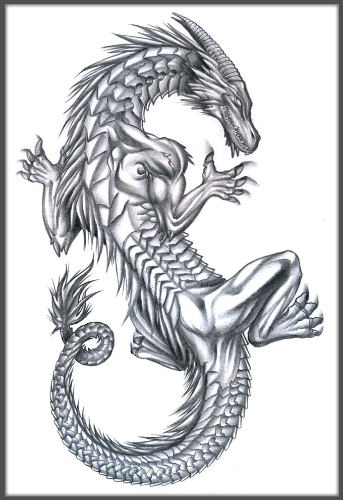 Tattoo Drawings Of Dragons some Of the Greatest Dragon Tattoo Designs Can Be Found Here We
