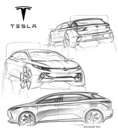 Tesla Model X Drawing Easy 44 Best Cars Drawings Images