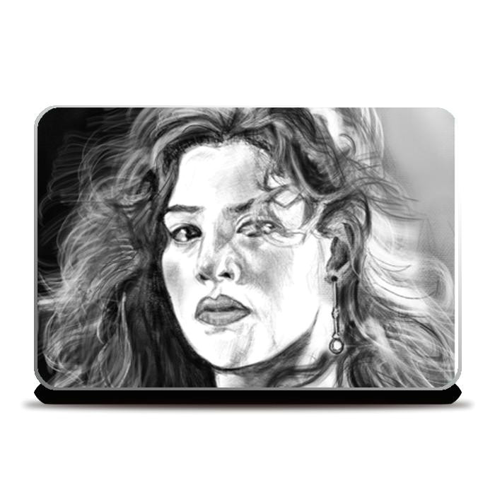 The Real Drawing Of Rose On Titanic Kate Winslet Rose Titanic Laptop Skins Artist Draw On Demand