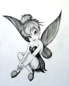 Tinkerbell Easy Drawings 1724 Best Pencil Drawings Images Drawing Techniques Pencil